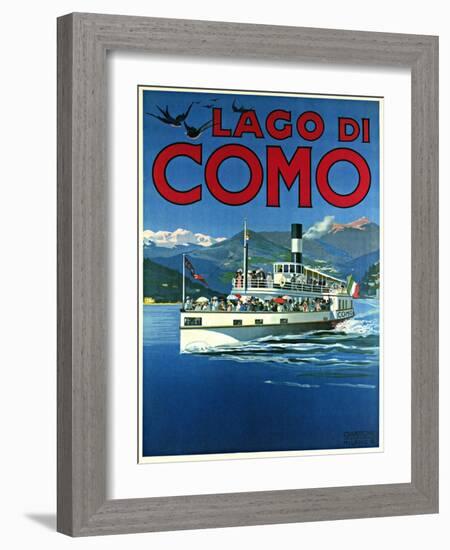 Lago di Como-null-Framed Giclee Print