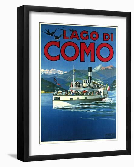 Lago di Como-null-Framed Giclee Print