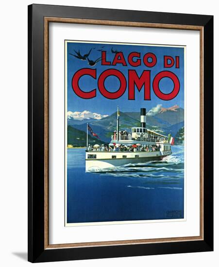 Lago di Como-null-Framed Giclee Print