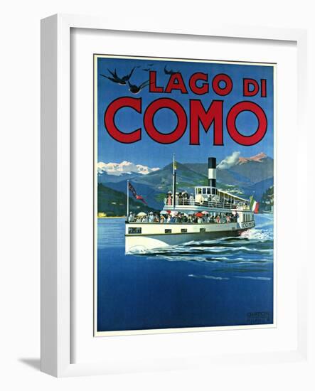 Lago di Como-null-Framed Giclee Print