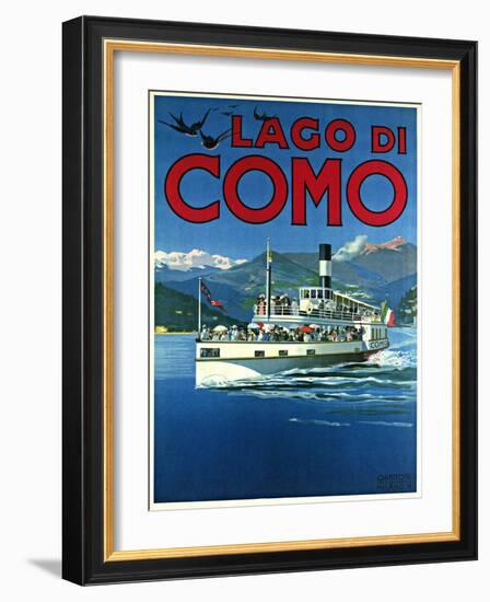 Lago di Como-null-Framed Giclee Print