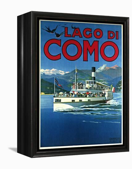 Lago di Como-null-Framed Premier Image Canvas