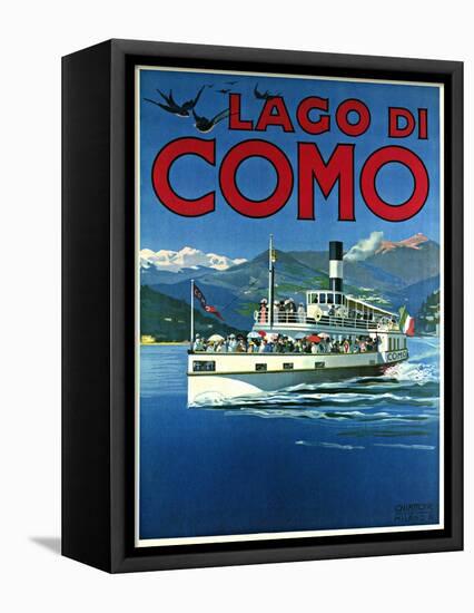 Lago di Como-null-Framed Premier Image Canvas