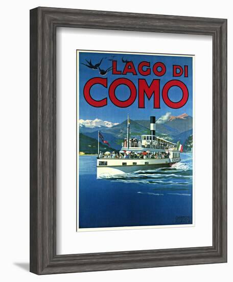 Lago di Como--Framed Giclee Print