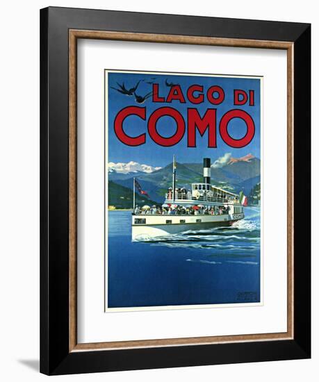 Lago di Como-null-Framed Giclee Print