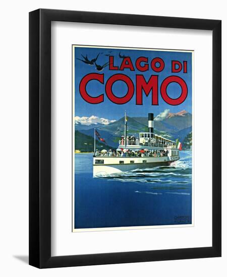 Lago di Como-null-Framed Giclee Print