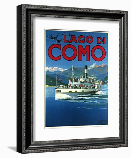 Lago di Como-null-Framed Giclee Print