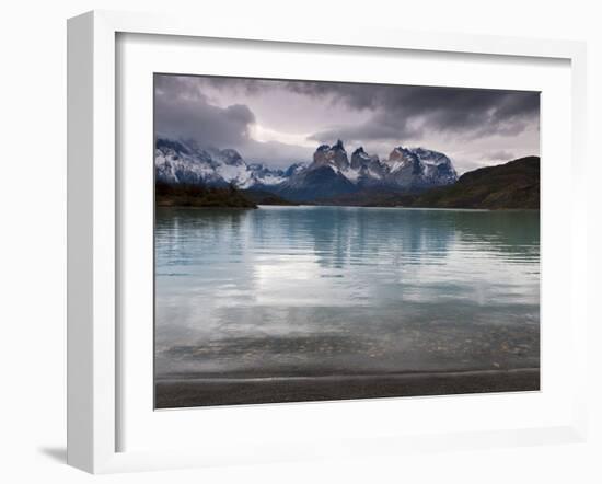 Lago Pehoe, Torres Del Paine National Park, Patagonia, Chile, South America-Sergio Pitamitz-Framed Photographic Print