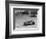 Lagonda and Alfa Romeo on the banking at the JCC Double Twelve Race, Brooklands, Surrey, 1929-Bill Brunell-Framed Photographic Print
