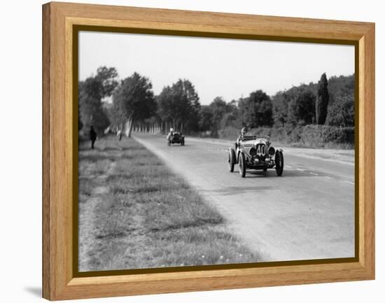 Lagonda Rapier Special, Le Mans 24 Hours, 1934-null-Framed Stretched Canvas