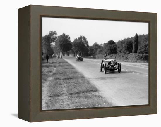 Lagonda Rapier Special, Le Mans 24 Hours, 1934-null-Framed Stretched Canvas