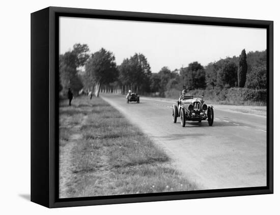 Lagonda Rapier Special, Le Mans 24 Hours, 1934-null-Framed Stretched Canvas