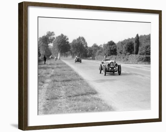 Lagonda Rapier Special, Le Mans 24 Hours, 1934-null-Framed Photographic Print