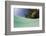 Lagoon and Palm-Lined Beach, Micronesia, Palau-Reinhard Dirscherl-Framed Photographic Print