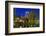 Lagoon Bridge and Skyline of Boston, Massachusetts from the Boston Public Gardens.-SeanPavonePhoto-Framed Photographic Print