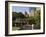 Lagoon Bridge and Swan Boat in the Public Garden, Boston, Massachusetts, United States of America-Amanda Hall-Framed Photographic Print