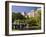 Lagoon Bridge in the Public Garden, Boston, Massachusetts, New England, USA-Amanda Hall-Framed Photographic Print