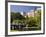 Lagoon Bridge in the Public Garden, Boston, Massachusetts, New England, USA-Amanda Hall-Framed Photographic Print