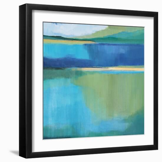 Lagoon I-Alison Jerry-Framed Art Print