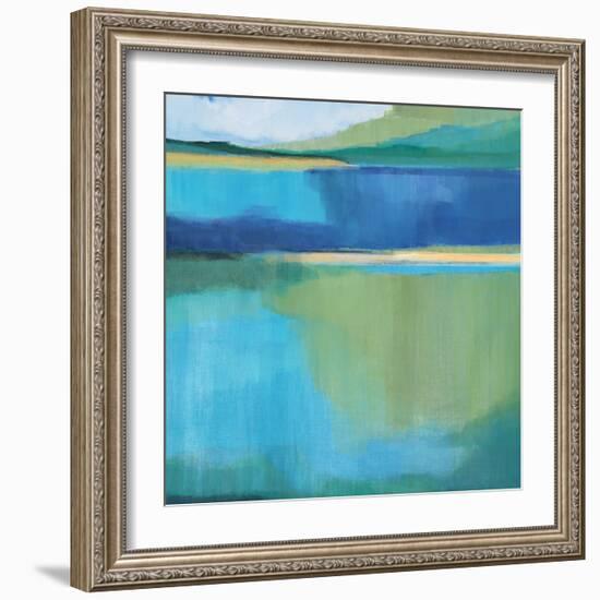 Lagoon I-Alison Jerry-Framed Art Print