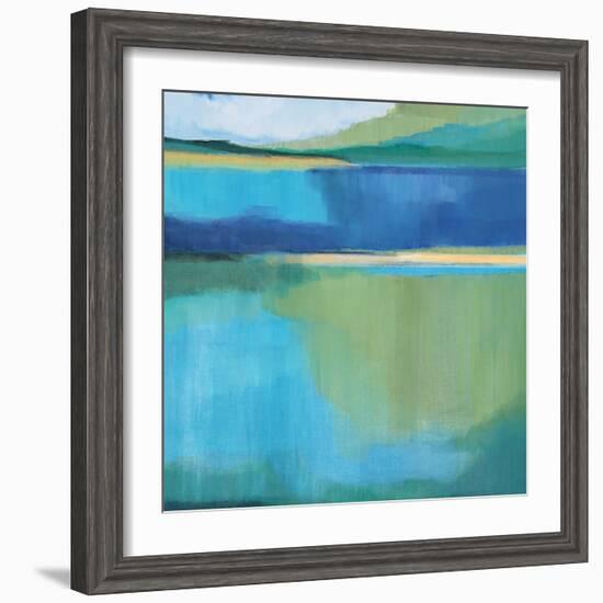 Lagoon I-Alison Jerry-Framed Art Print