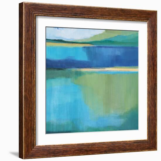 Lagoon I-Alison Jerry-Framed Art Print