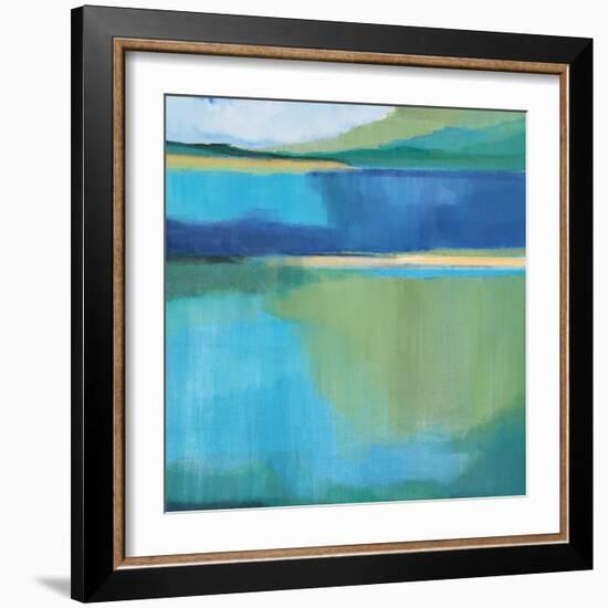 Lagoon I-Alison Jerry-Framed Art Print