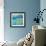 Lagoon I-Alison Jerry-Framed Art Print displayed on a wall