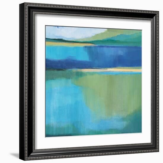 Lagoon I-Alison Jerry-Framed Art Print