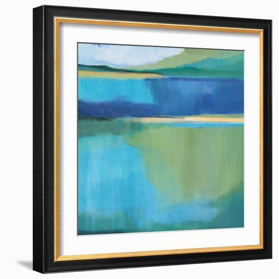 Lagoon I-Alison Jerry-Framed Art Print