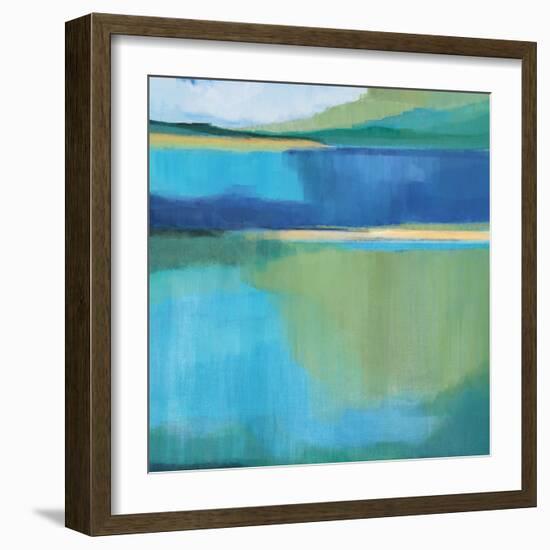 Lagoon I-Alison Jerry-Framed Art Print