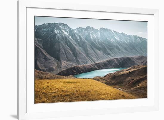 Lagoon in the Clouds-Andrew Geiger-Framed Giclee Print