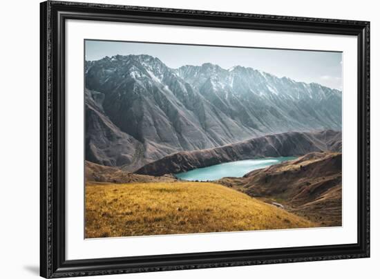 Lagoon in the Clouds-Andrew Geiger-Framed Giclee Print