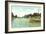 Lagoon. Lincoln Park, Chicago, Illinois-null-Framed Art Print