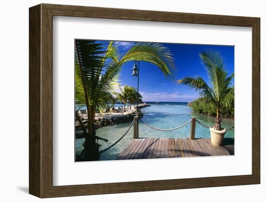 Lagoon View Aruba-George Oze-Framed Photographic Print