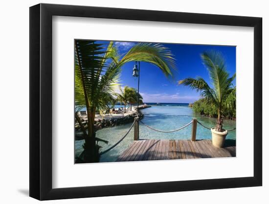 Lagoon View Aruba-George Oze-Framed Photographic Print