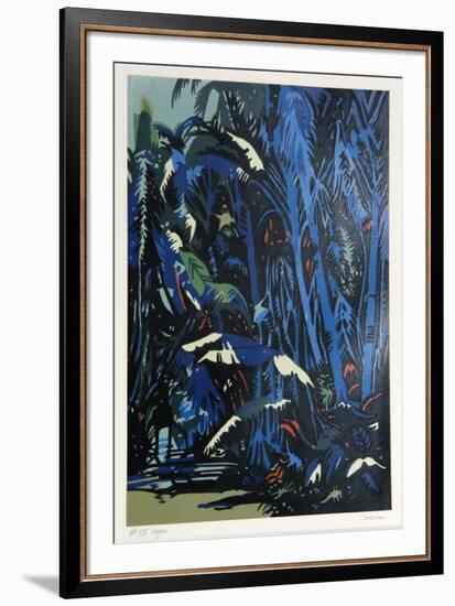 Lagoon-Jon Carsman-Framed Serigraph