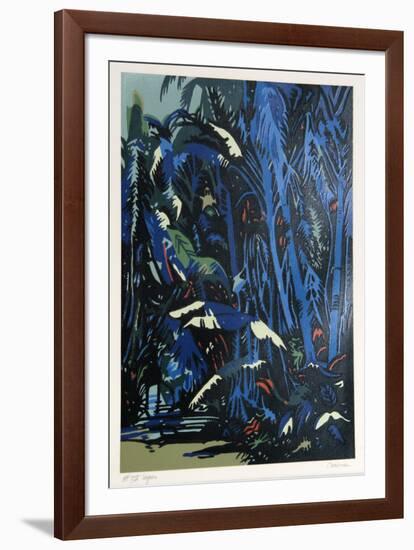 Lagoon-Jon Carsman-Framed Serigraph