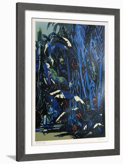 Lagoon-Jon Carsman-Framed Serigraph