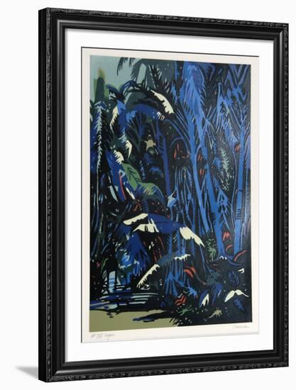 Lagoon-Jon Carsman-Framed Serigraph