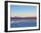 Laguna Baltinache at sunset, Salar de Atacama, Antofagasta Region, Chile, South America-Karol Kozlowski-Framed Photographic Print