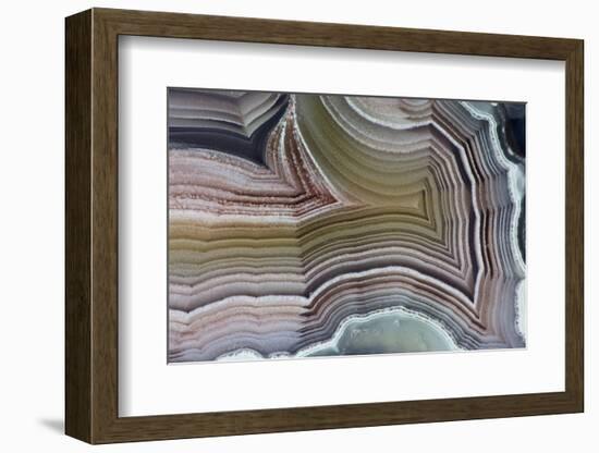 Laguna Banded Agate, Quartzsite, AZ-Darrell Gulin-Framed Photographic Print