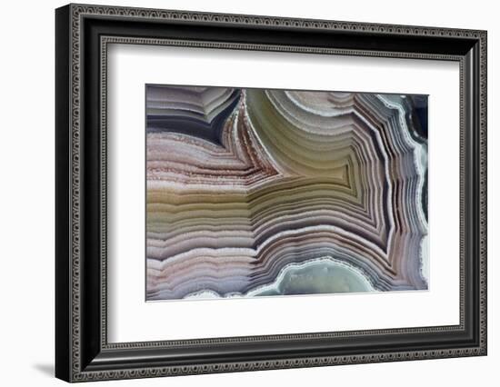 Laguna Banded Agate, Quartzsite, AZ-Darrell Gulin-Framed Photographic Print