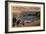 Laguna Beach, California - View of Wood's Cove-Lantern Press-Framed Art Print