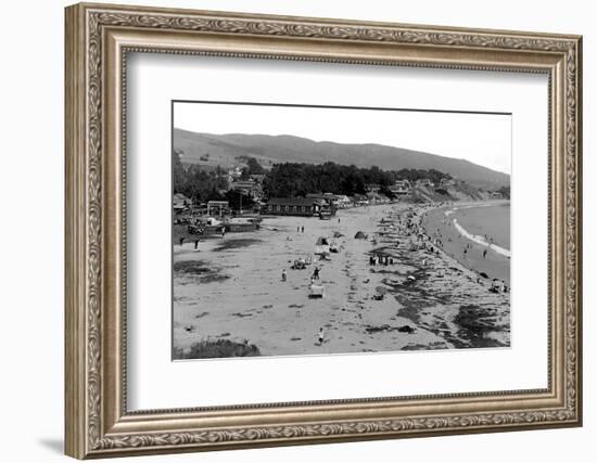 Laguna Beach Circa 1920-null-Framed Photographic Print