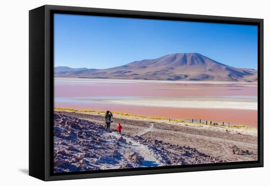 Laguna Colorada, Reserva Nacional De Fauna Andina Eduardo Avaroa, Los Lipez, Bolivia-Elzbieta Sekowska-Framed Premier Image Canvas