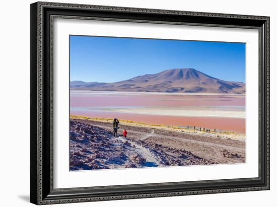 Laguna Colorada, Reserva Nacional De Fauna Andina Eduardo Avaroa, Los Lipez, Bolivia-Elzbieta Sekowska-Framed Photographic Print