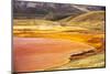 Laguna Miluni a reservoir fed by glacial melt water from the Andean peak of Huayna Potosi, Bolivia-Ashley Cooper-Mounted Photographic Print