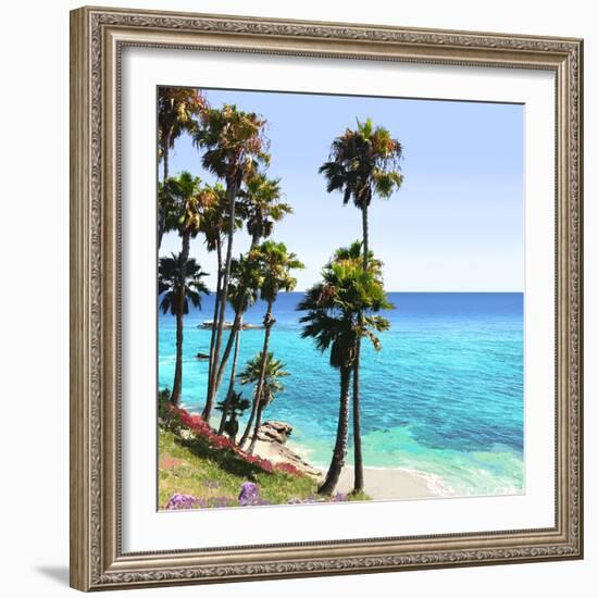 Laguna Palms 1-Alex Hanson-Framed Art Print