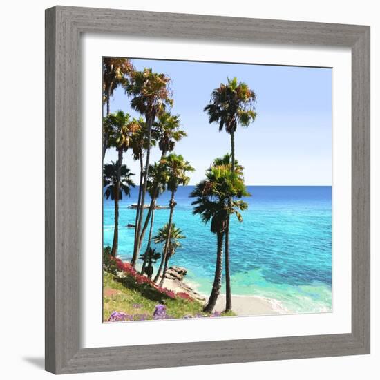 Laguna Palms 1-Alex Hanson-Framed Art Print